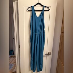 Patagonia Teal Tank Jumper with Cross Back